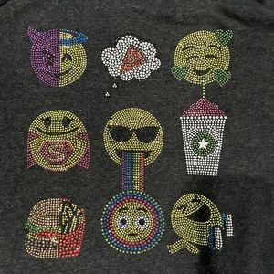 Butter Hooded Sweatshirt size large (12). Charcoal Heather gray.